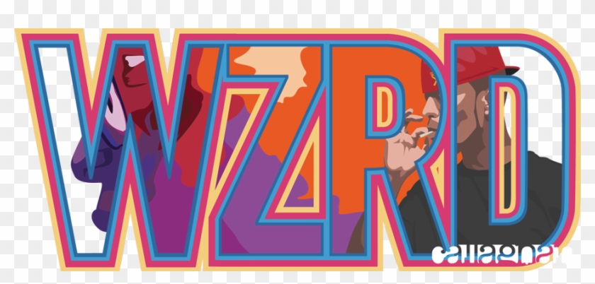 Kid Cudi Wzrd-kid Cudi - Poster Clipart #5587114