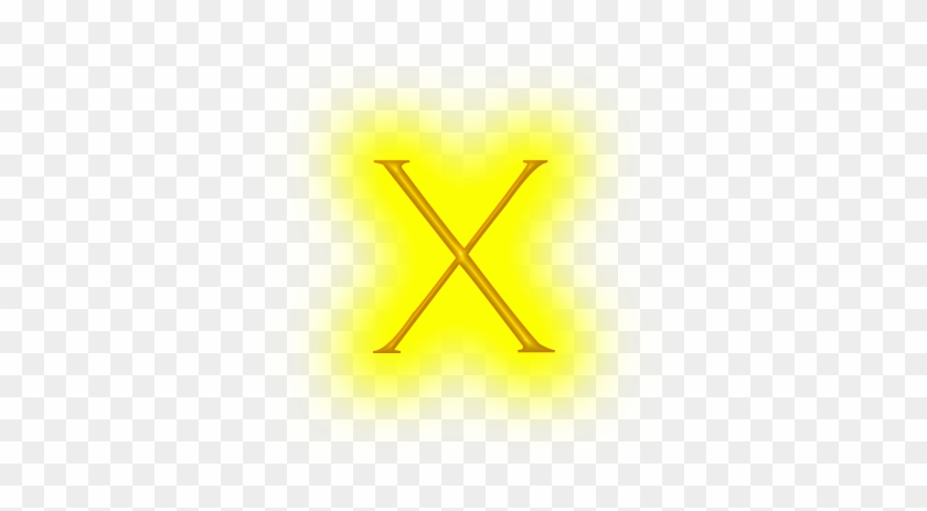Yellow Letter By - Darkness Clipart #5587183