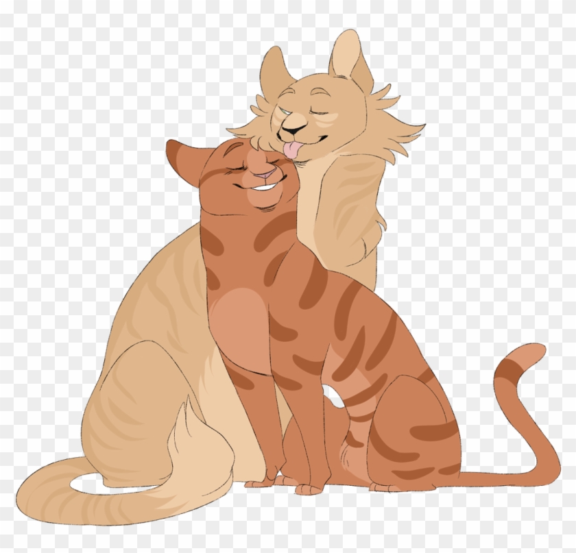 #sandstorm #firestar #warriorcatspic - Warrior Cats Sandstorm X Firestar Clipart #5587184