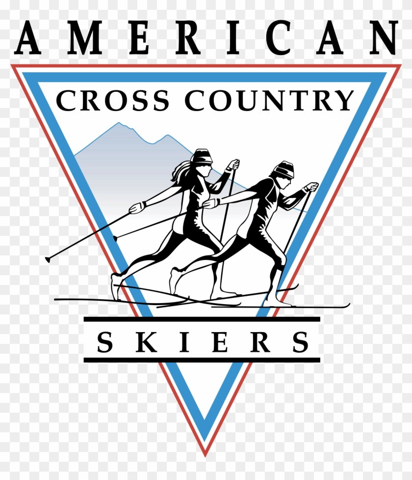American Cross Country Skiers Logo Png Transparent - Cross Country Skiing Clipart #5587239