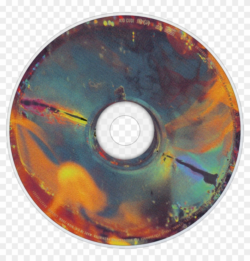 Kid Cudi Indicud Cd Disc Image - Kid Cudi Fan Art Clipart #5587367