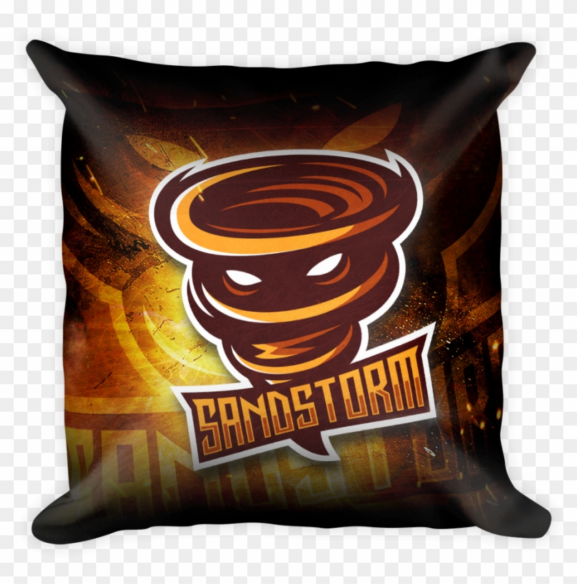 Sandstorm Tornado 18"x18" Square Pillow - Sandstorm Cr Clipart