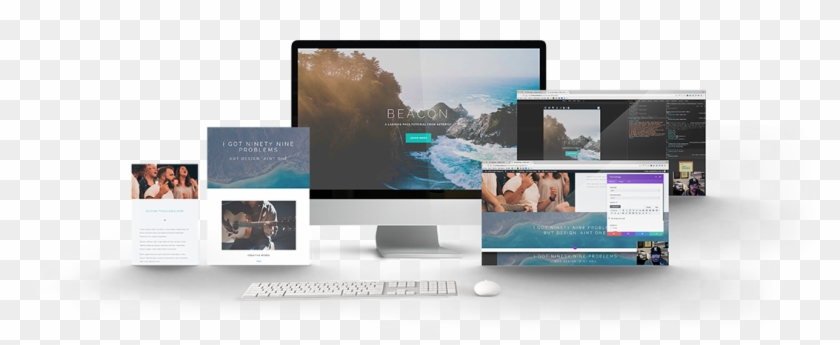 Beacon - Flat Panel Display Clipart