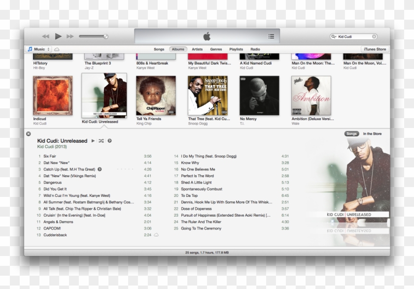 Am I Missing Any Tracks - Kid Cudi Clipart #5588083