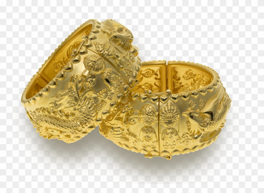 Bangle Gold Fashion Jewelry Jewellery Luxury - Bangle Jewellery Png Hd Clipart