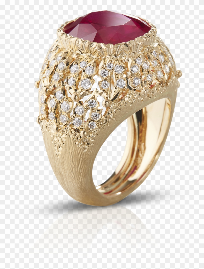 Buccellati - Rings - Passione Ring - High Jewelry - Mens Buccellati Wedding Ring Clipart