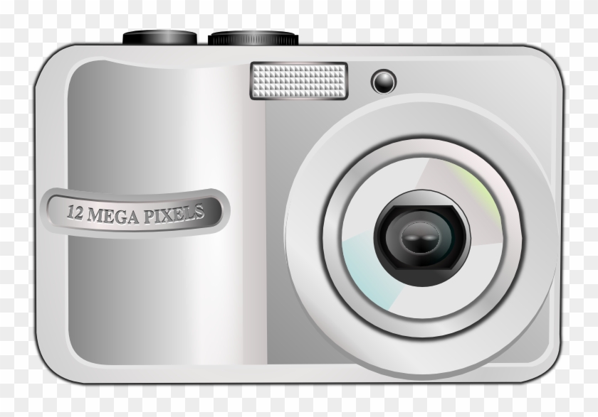 Clipart - Camera - Digital Camera Clip Art - Png Download #5588576