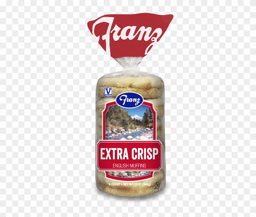 Extra Crisp English Muffins - Franz Bakery Clipart #5588615