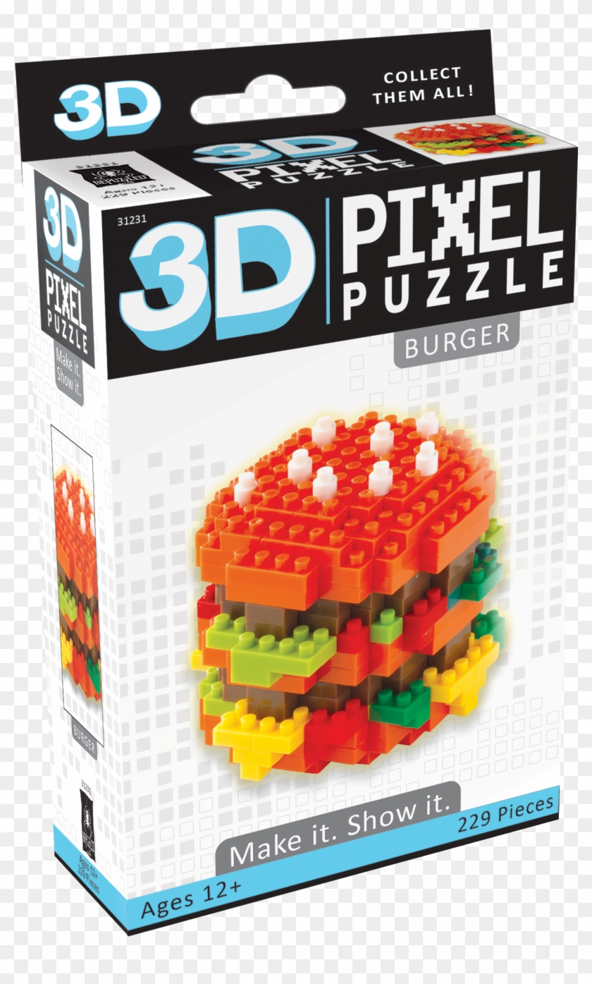 31231 Cheeseburger Pkg Tab - Lego Clipart