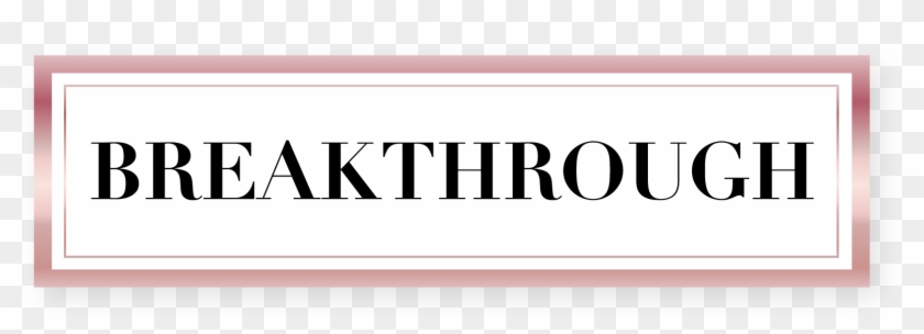 You Are Ready For A Breakthrough - Lifestyle Magazine Clipart