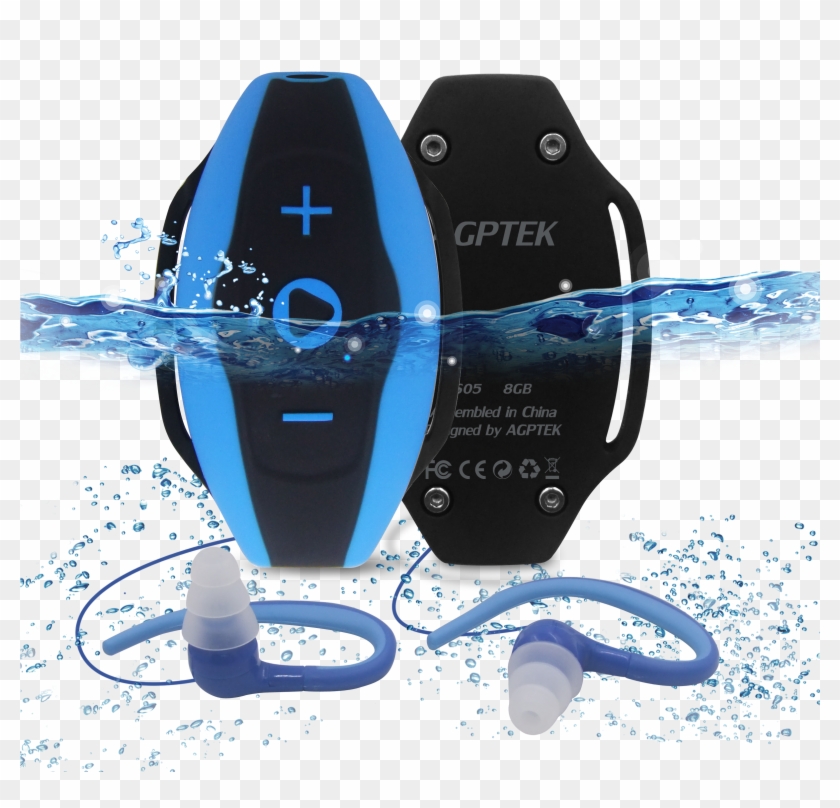 Agptek S05 8gb Waterproof Mp3 Player With Water Resistant - Agptek S05 8 Gb Waterproof Mp3 Player Clipart #5589722