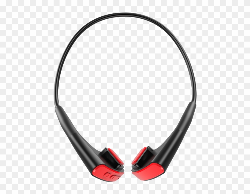 红色 - Headphones Clipart