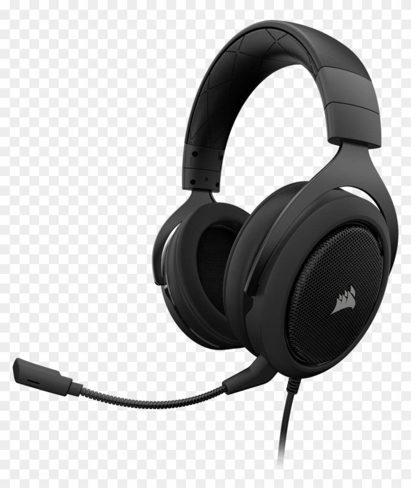 Corsair Hs50 Stereo Gaming Headset Carbon Black - Corsair Hs50 Gaming Headset Clipart