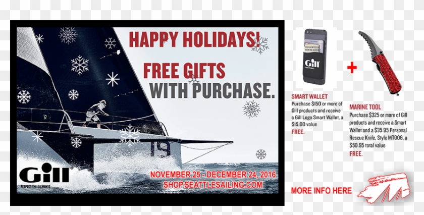 Free Gift With Purchase - Sail Clipart #5590132