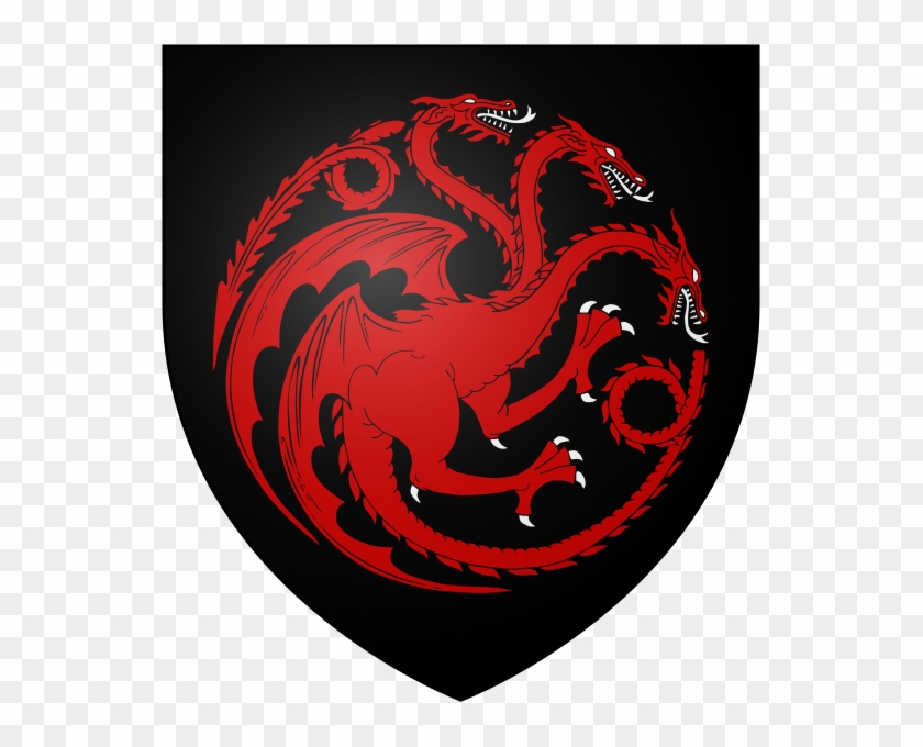 Escudo Targaryen Png - Logo De La Casa Targaryen Clipart
