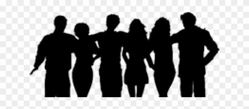 Friends Clipart Transparent Background - Group Of 6 Friends - Png Download