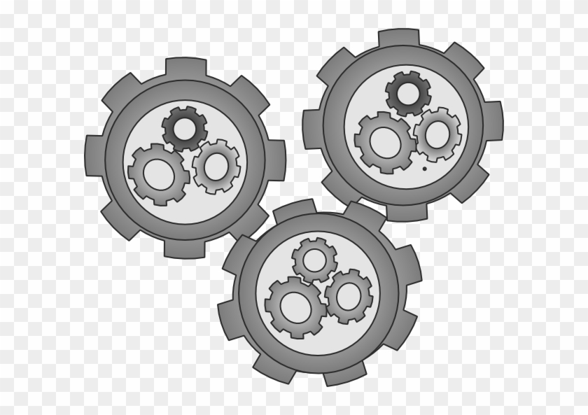 Machinery - Transparent Transparent Background Gear Clipart - Png Download #5590350