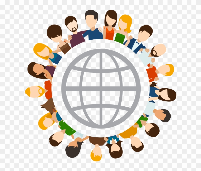Global Friends Social Network Clipart , Png Download - High Speed Internet Icon Transparent Png #5590442