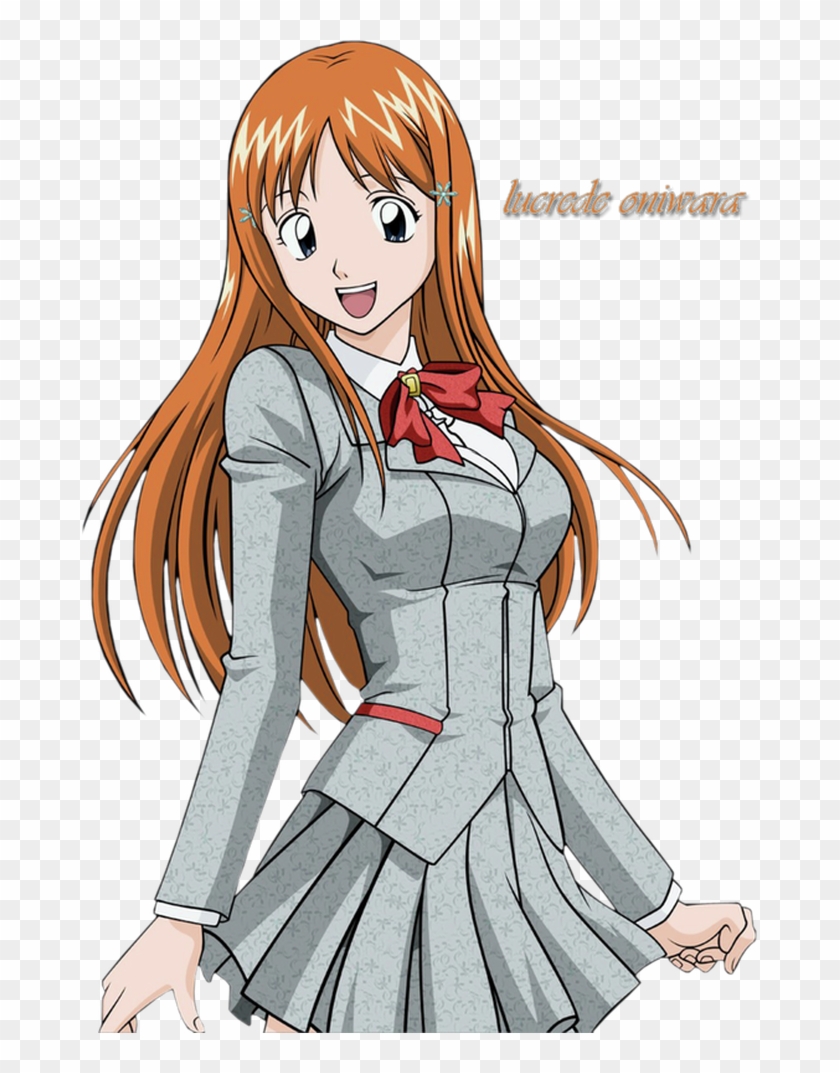 Bleach And Music Videos - Orihime Inoue School Uniform Clipart #5590561