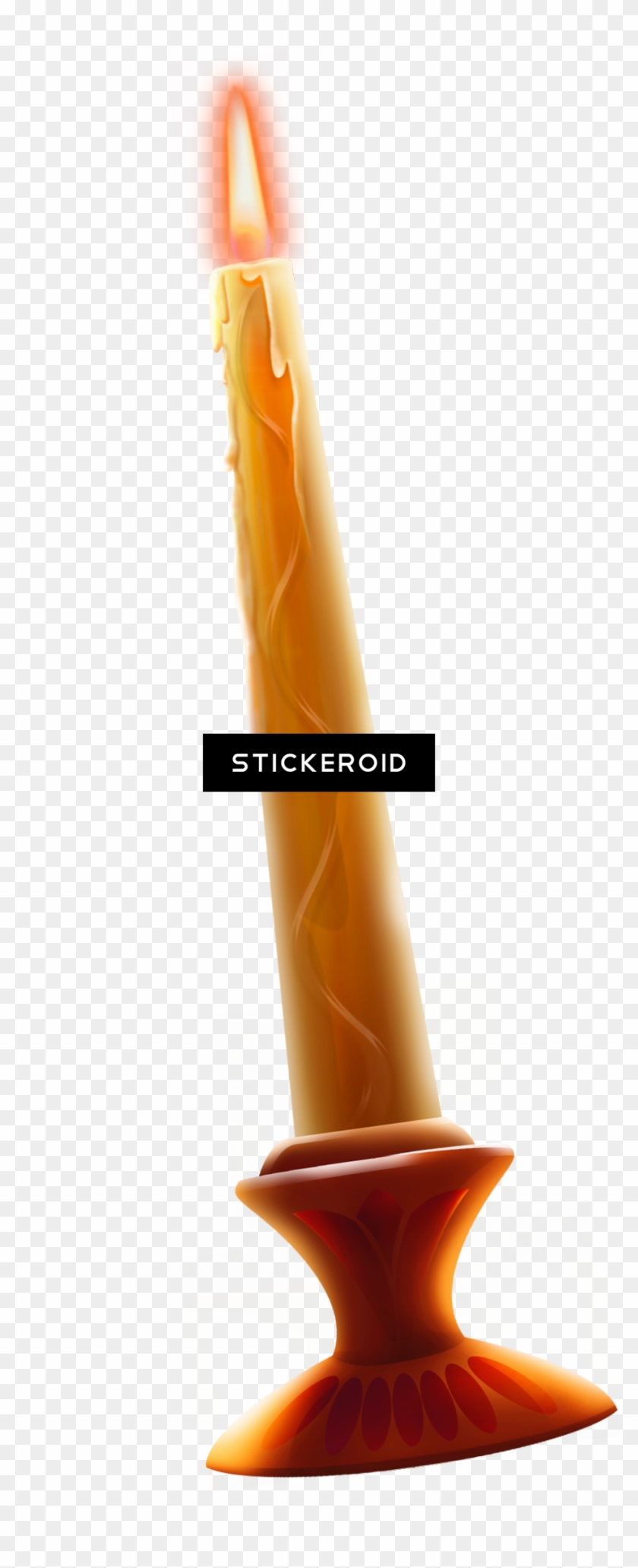 Christmas Candle Candles , Png Download - Chocolate Milk Clipart