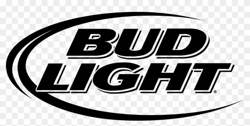 Bud Light Clipart Black And White Pencil In Color - Bud Light Logo Svg - Png Download #5590881