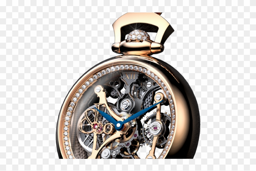 Drawn Pocket Watch Rainbow - Blue Pocket Watch Clipart