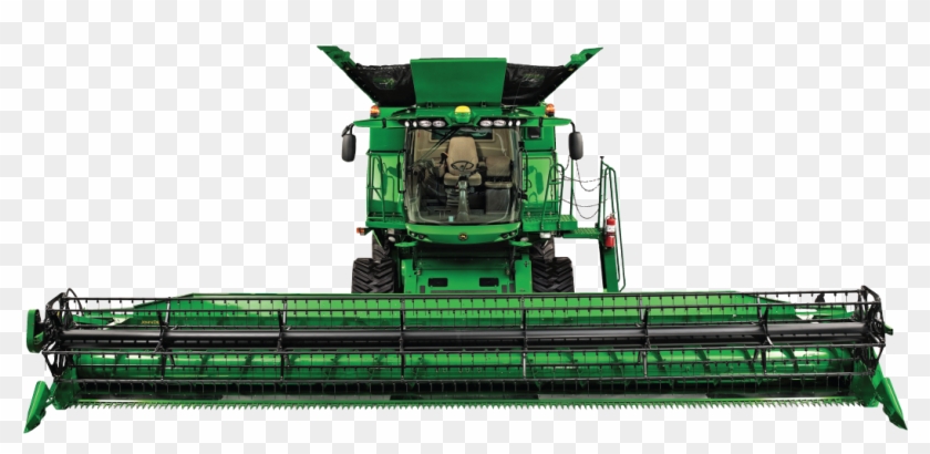 Harvesting - Combine Harvester S670 John Deere Clipart #5591323