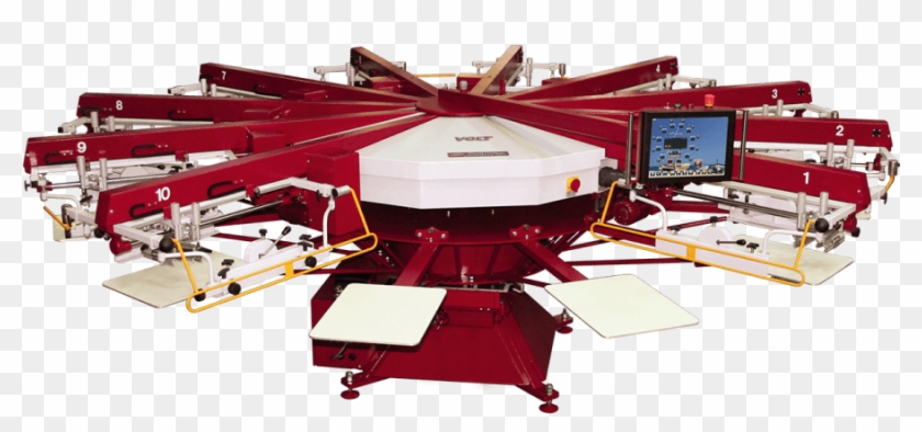 Picture Royalty Free Stock T Shirt Screen Machines - Anatol Volt 10 Color Clipart