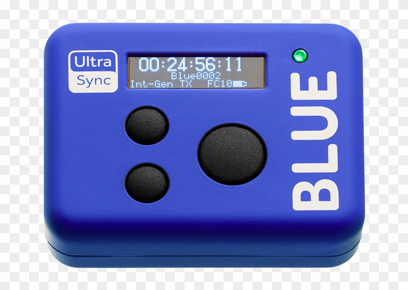 Front View Of The Timecode Systems Ultrasync Blue - Electronics Clipart #5591548