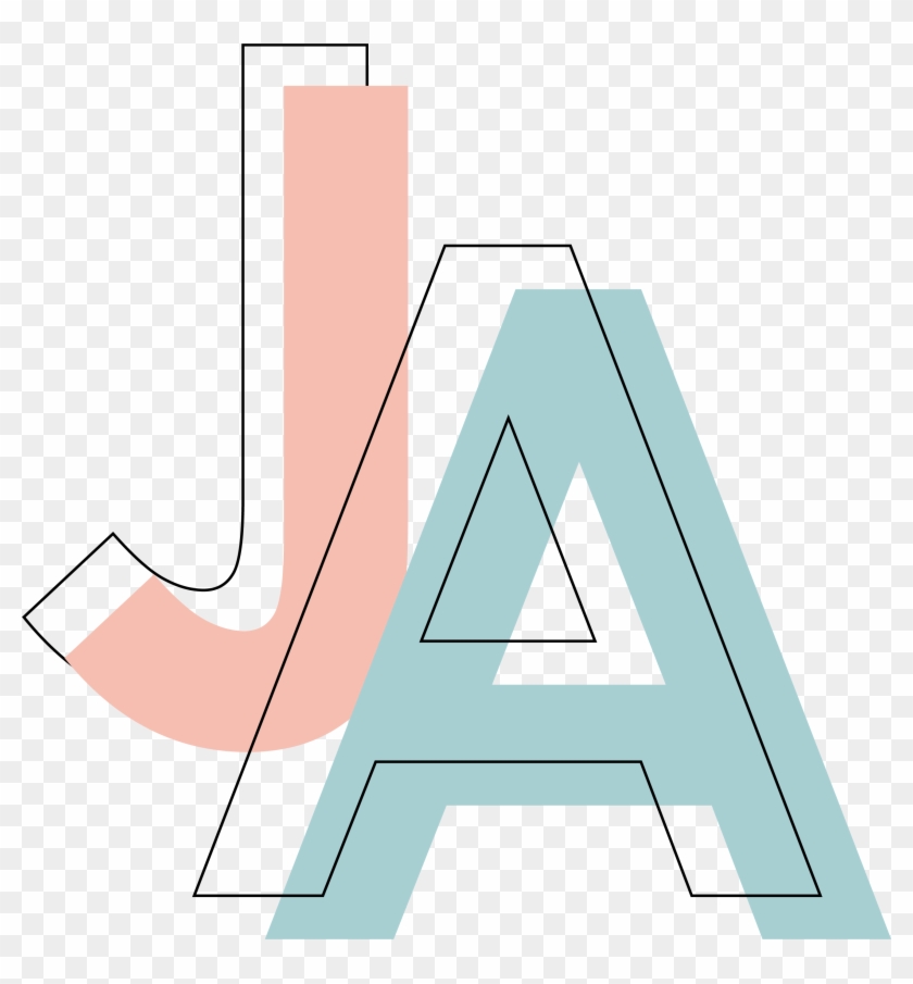 J - A - - Triangle Clipart #5591886