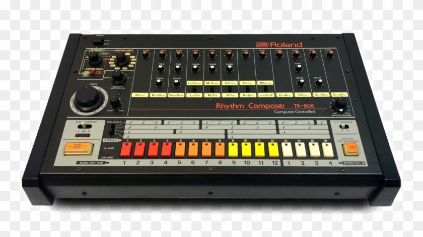 Roland Tr-808 Rhythm Composer - Compurhythm Roland Tr 808 Clipart #5591990