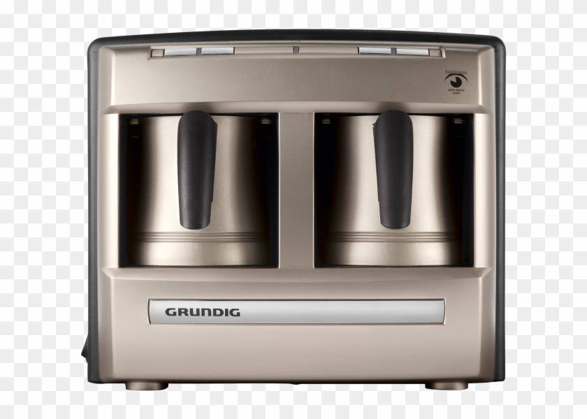 Grundig Tcm 6730 C Cream Gold Automatic Turkish Coffee - Grundig Coffee Machine Clipart