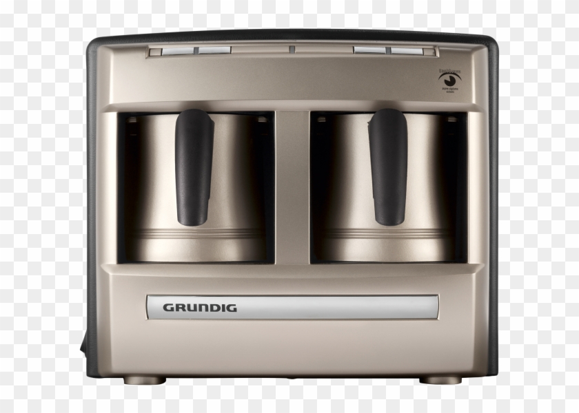 Grundig Tcm 6730 C Cream Gold Automatic Turkish Coffee - Grundig Coffee Machine Clipart #5592188