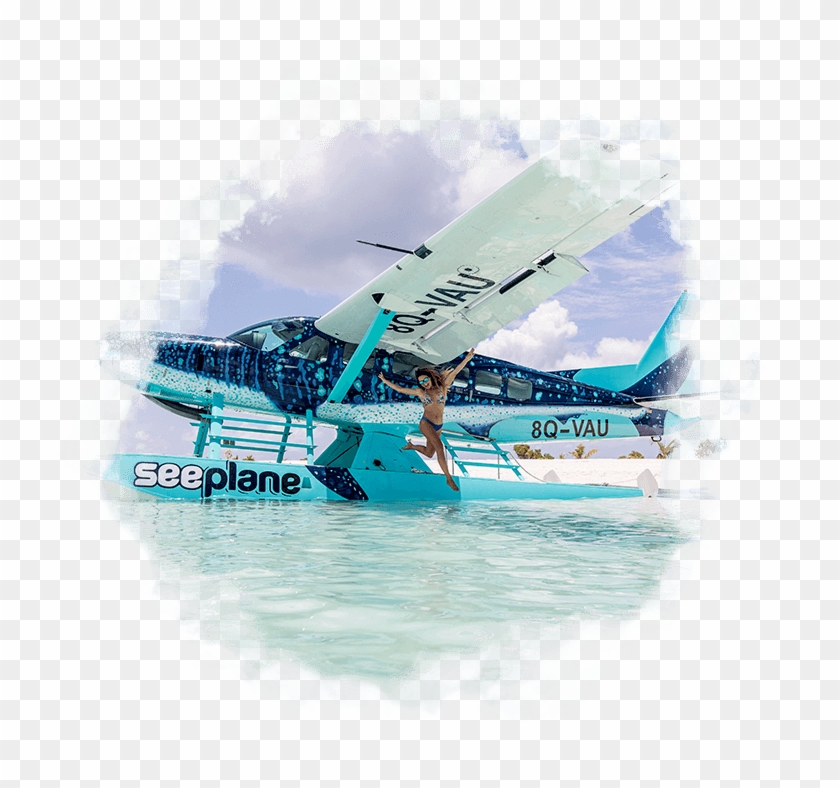 Maldives - Seaplane - Flying Boat Clipart