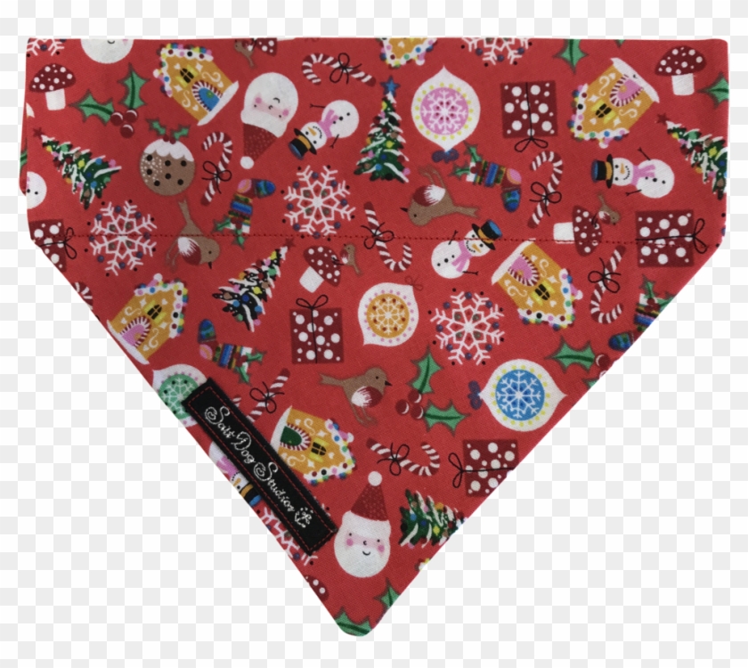 Jolly Grotto Handmade Bandana - Patchwork Clipart