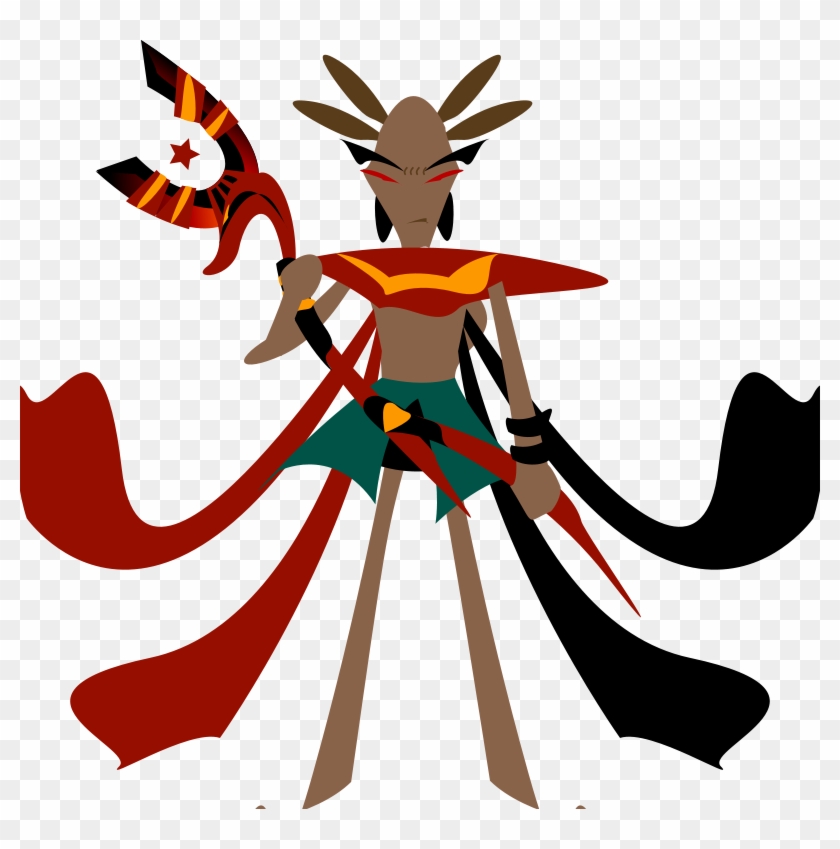 Free Mage With Anubis Staff - Man With Medicine Clipart - Png Download #5592590