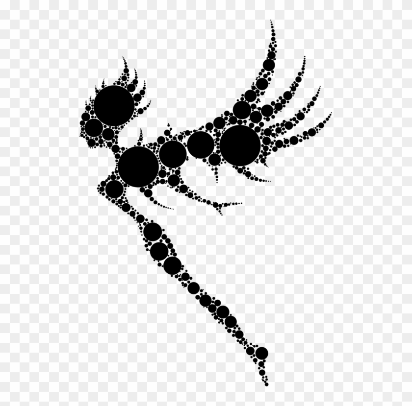 Image Royalty Free Download Fairy Magic Clipart Black - Fairy - Png Download #5592703