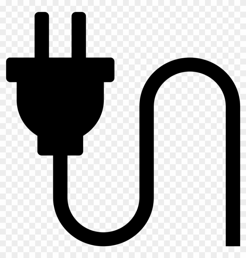 Emojione Bw 1f50c - Electric Plug Black And White Clipart #5592706