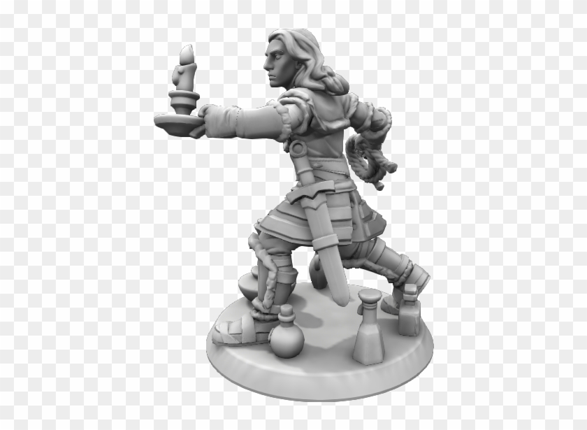 A Miniature Figure Of Simon I Made On Heroforge - Trevor Belmont Miniature Clipart