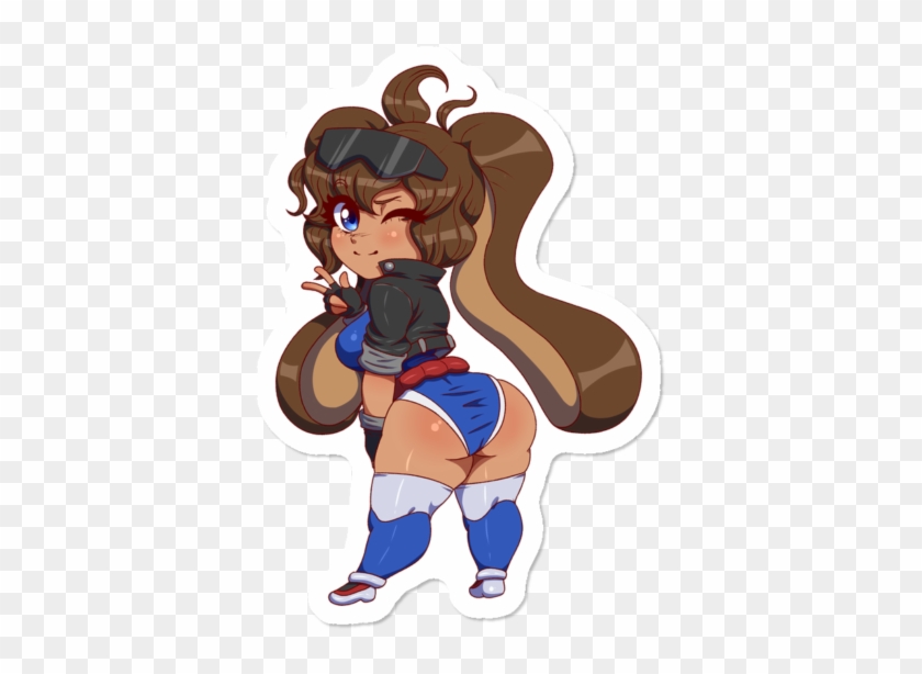 Extra Thicc Babs - Cartoon Clipart #5592733