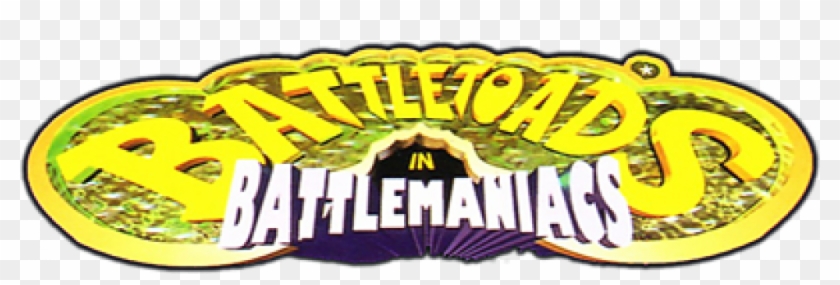 Clearlogo Clearlogo Ribbon - Battletoads In Battlemaniacs Logo Clipart #5592954