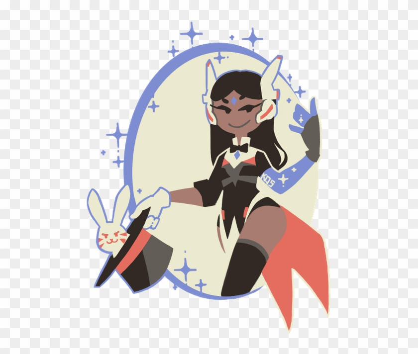Will She Pull Out Some Thicc From That Hat Besides - Symmetra Magician Skin Fanart Clipart