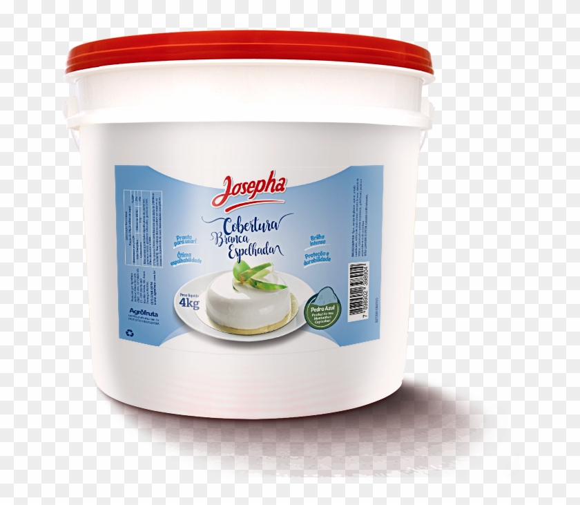 Recheio De Cobertura Branca Espelhada - Soy Yogurt Clipart #5593159