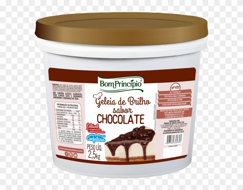 Geleia De Brilho Sabor Chocolate - Chocolate Clipart