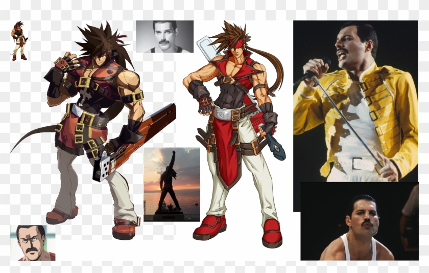 Badguy , - Guilty Gear Sol Badguy Clipart #5593994