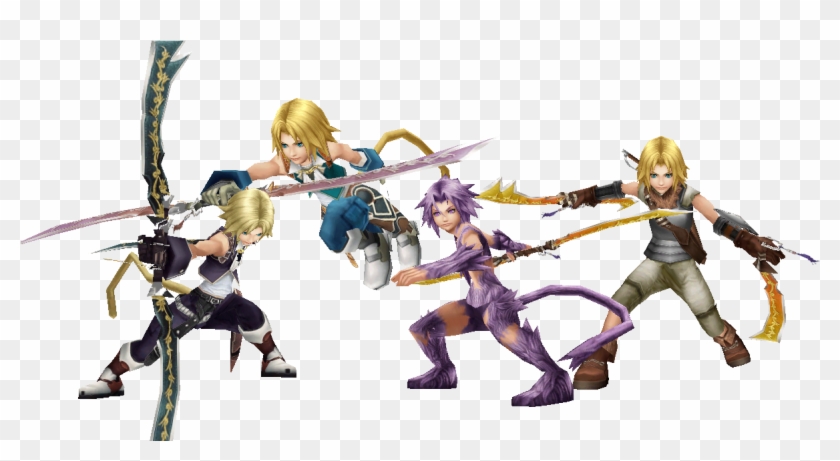 Zack Fair 100% - Action Figure Clipart