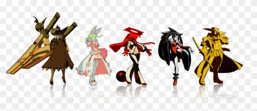Ggxrdr Character Colors Pack Clipart
