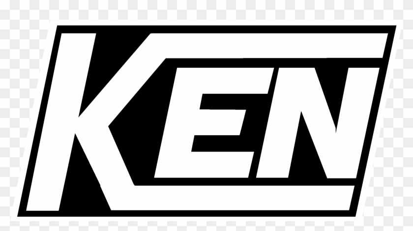Ken Logo Black And White - Ken Logo Vector Clipart #5594646