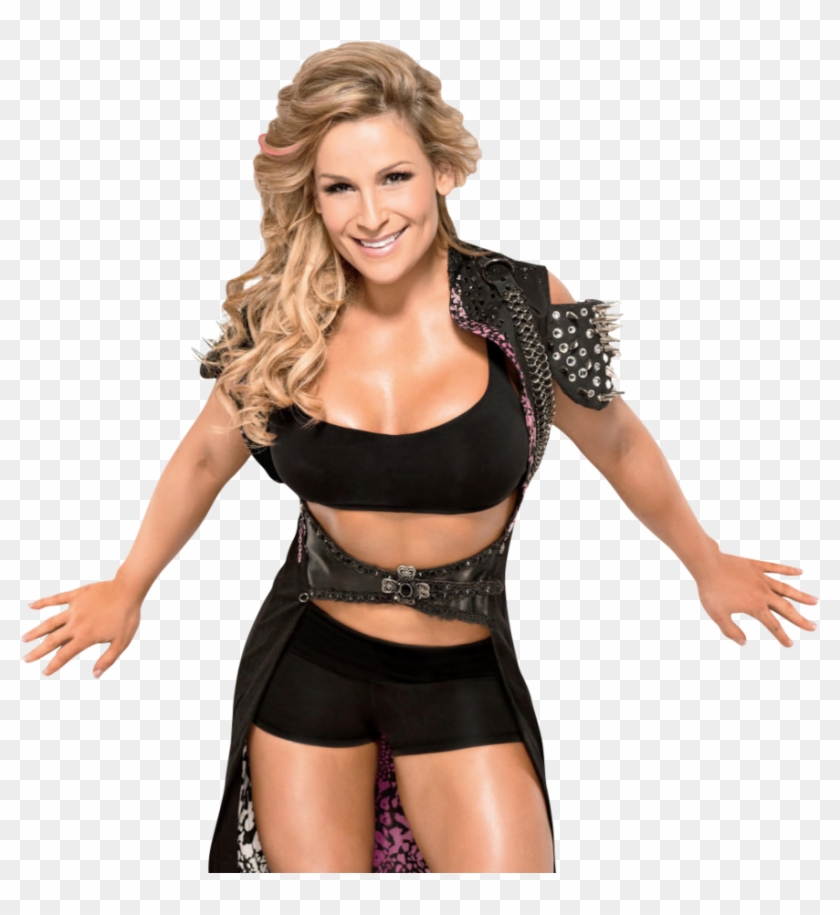 Wwe Diva Natalya In Hot Black Dress - Natalya Neidhart Clipart