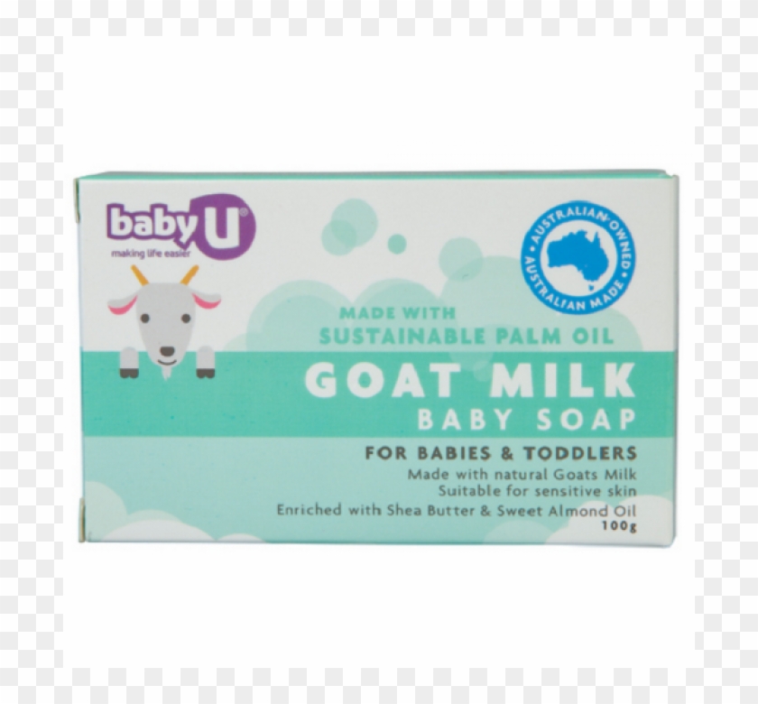 Baby U Goat Milk Baby Soap 100g - Sheep Milk Clipart #5595173